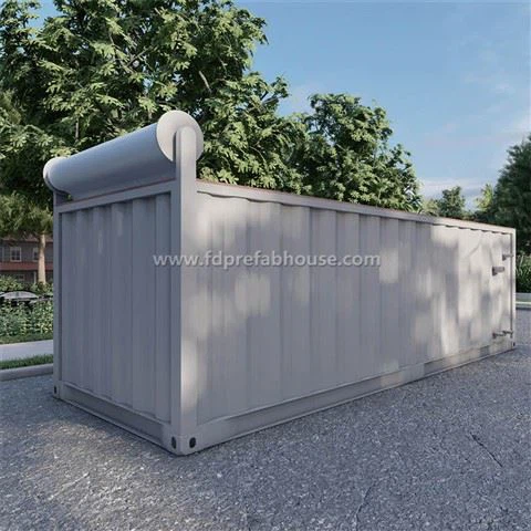 Pwll Cynhwysydd Llongau Gwydr Ffibr Symudol Cam wrth Gam