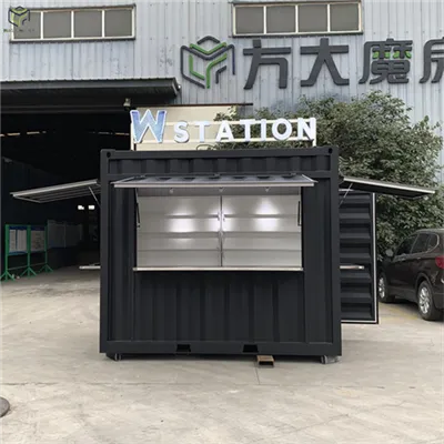 Ciosg Cynhwysydd Mini 10 troedfedd